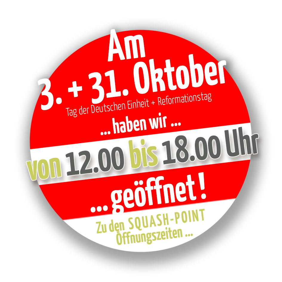 Oktoberfeiertage 12 - 18 Uhr